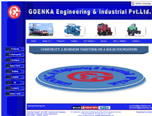 Tablet Screenshot of goenkaeng.com